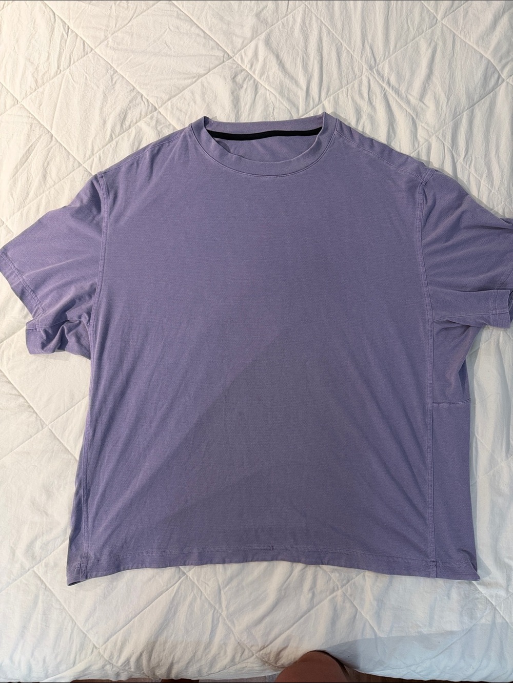 lululemon athletica Lavender Short Sleeve Crew Tee